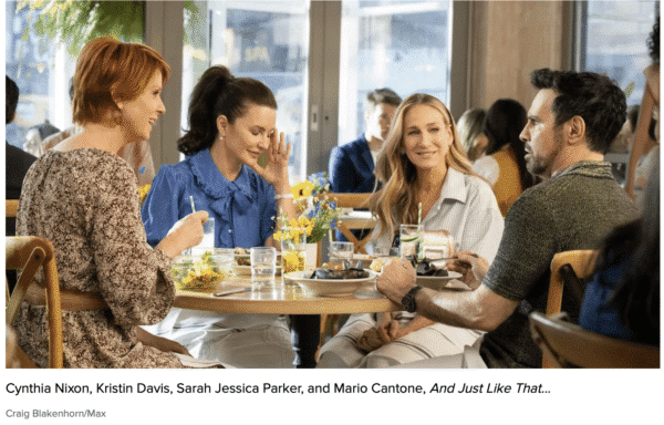 Just Like that Season 3, Sarah Jessica Parker, Kristin Davis, Cynthia Nixon